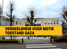 Verdeeldheid over motie Gaza